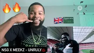 NSG X Meekz - Unruly (Official Video) | AMERICAN REACTS🔥🇺🇸