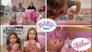 BABY born Nábytek - Skříň a Postýlka na kolečkách | Zapf Creation | Máma v Německu