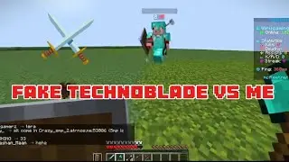 | The Technoblade VS me ultimate pvp Battle ! 😈⚔️🔥| #minecraft #minecraftpvpmobile #pvp #video 