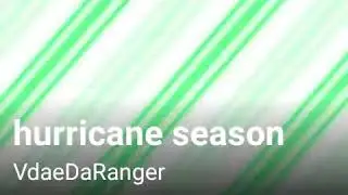 Hurricane season