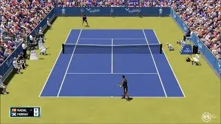 AO Tennis 2 - Rafael Nadal vs Andy Murray - Nadal Academy Gameplay (PC HD) [1080p60FPS]