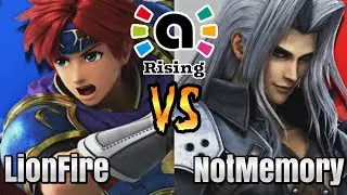 Smash Ultimate Amiibo: LionFire (Roy) vs NotMemory (Sephiroth) | AFL - Rising