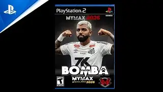 WE 10 PATCH MYMAX 26 ЯНВАРЯ 100% ОБНОВЛЕНО PLAYSTATION GABIGOL NO SANTOS (PS2) AETHERSX2 PCX2 OPL