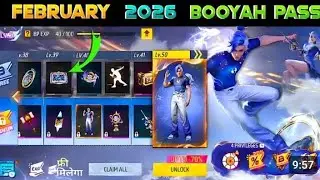 Next Booyah Pass Free Fire🔥🤯🥳February Booyah Pass Free Fire 2026 |March Booyah Pass Free Fire