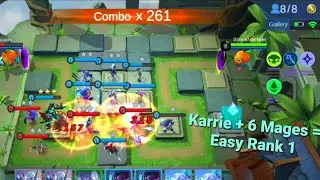 ML - CHESS TD - 264 COMBO - ALL MAGE + KARRIE