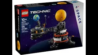 Lego Technic (42179) Dünya ve Ay yörüngesi vs CaDA Master Solar System inceleme ve karşılaştırma