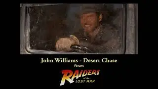 John Williams - Desert Chase (Film Version) from Raiders of the Lost Ark (Isolated Score)