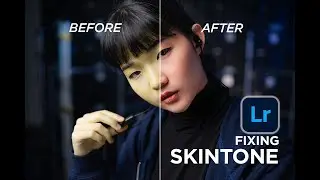 Fastest way to FIX SKINTONE | Adobe Lightroom Tutorial (Eng/Fil)