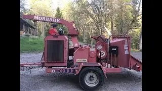 2002 Morbark M13 Hydraulic Drum Chipper demo