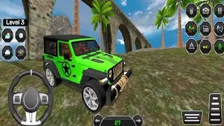 Experience offroad jeep driving with exciting levels and smooth control!