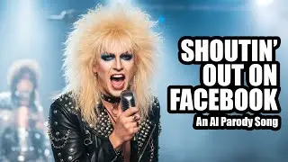 Shoutin&rsquo; Out on Facebook | 80s Hard Rock Parody Anthem (Motley-Style Satire)