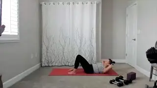 Pilates-Inspired Strength Workout with Weights 💪🧘‍♀️