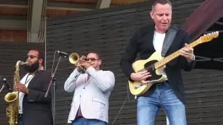Guy King June 17, 2017 Blues on the Fox festival, Aurora, IL.