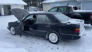 Cold start W124 Mercedes-Benz om601 2,3