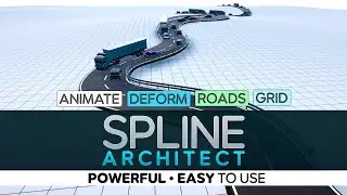 [Unity Editor Tool] Spline Architect | Demonstration 2