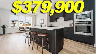 Tour a NEW $379,900 Townhome in Lethbridge Alberta || NO Condo/Strata FEES