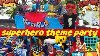 DIY SUPERHERO THEME PARTY FOR KIDS | KIDS FUN PARTY GAMES | PABITIN | PASS THE PARCEL | PI&Ntilde;ATA GAME