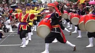琉球國祭り太鼓（武の舞～神々の詩）/ 新宿エイサーまつり 2017