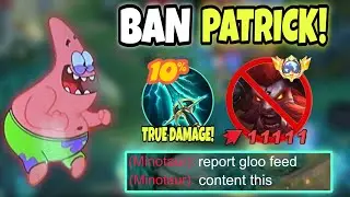 BAN GLOO PATRICK SKIN, I GOT 18 KILLS GLOO ANNOYING (MVP 11.5) TOPGLOBAL GLOO