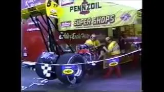 Eddie Hill Top Fuel Warm Up 1990 Southern Nationals