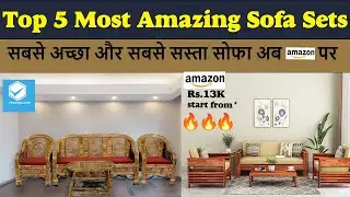 Top5 Best Cane Sofa Sets |Best Sofa Sets in India |Cheapest Bamboo Furniture |Most Amazing Sofa Sets