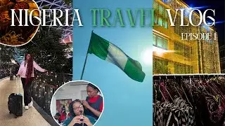 NIGERIA TRAVEL VLOG 🇳🇬 EP 1 | Detty December, Flying from Canada, Hair Day (gone wrong)