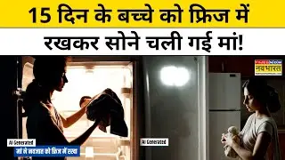15 दिन के बच्चे को फ्रिज में रखकर आखिर क्यों सोने चली गई मां? जानिए | Tnnb | NKP | Sushant Sinha