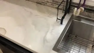 Gold Marble FX Epoxy Countertops
