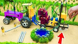 Diy Tractor Grape Juice Machine &ndash; Mini Science Project with Flour Mill for Efficient Juicing