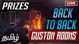 PUBG mobile live🔴 Back to Back custom rooms | With Paytm Prizes