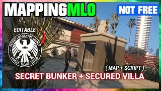 Secret Bunker + securised villa ( MAP & SCRIPT ) (FIVEM)