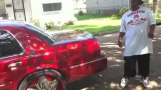Grand Marquis on 24 inch  dub voodo sploaters