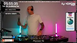 🔴 LIVE ⚡️DJ KOKOS ⚡️ NAJLEPSZA MUZYKA KLUBOWE 🥳ZACZYNAMY WEEKEND ☀️ (25.07.25)