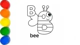 Learn the letter B with fun bee drawing activity designed to teach kids creativity and literacy.