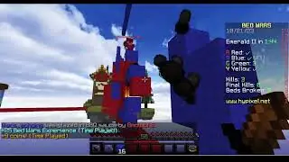 Playing bedwars and then bridge duels