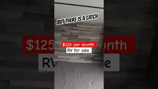 CHEAP RV for sale $125 per month BUT #rvliving #cheapliving #rvlife #camper