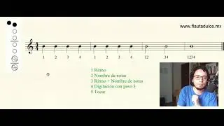 05 Curso de Flauta Dulce -Lección 1- Nota Si