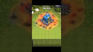 Skeleton spell Vs Th12. Clash of clans. #shorts #cocshorts #clashofclans
