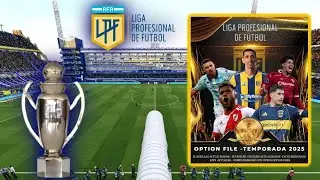 PES 2021 al 2026 OPTION FILE PS4 PS5 PC  LIGA ARGENTINA 2025 EDITEMOS PES