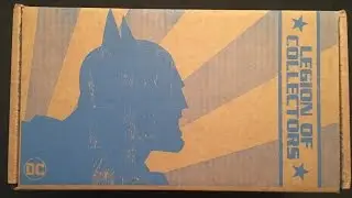 Распаковка DC Funko Legion Of Collectors Январь 2017 DC Legacy Theme