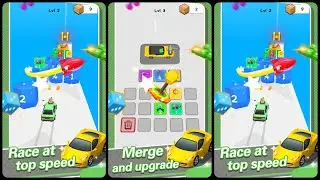 Hyper Car Merge Game Android Gameplay