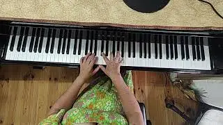 Mozart Alla Turca LH with instructions Piano Practice video Suzuki Book 7