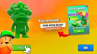 OMG 🤯I got special skin from super lucky wheel in #stumbleguys