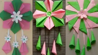 3 Easy And Beautiful Wall Decor Craft || @Crafty_Aman_ 