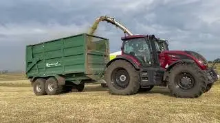 claas 970 silage using ALL the 790hp