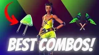 BEST COMBOS FOR *NEW* KIARA K.O. SKIN (VIVID EDIT STYLE!) -fortnite battle royale