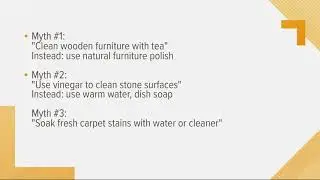 Three cleaning myths and what to do instead