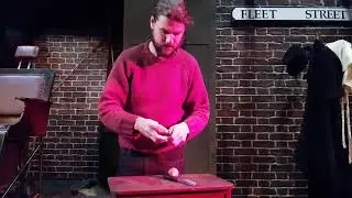 Sweeney Todd - Chair and Blood Knife, behind the scenes (2018)