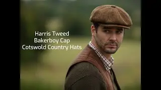 Harris Tweed Bakerboy Cap - Cotswold Country Hats