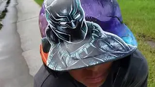 Custom Hand-Painted Baseball Helmet 4